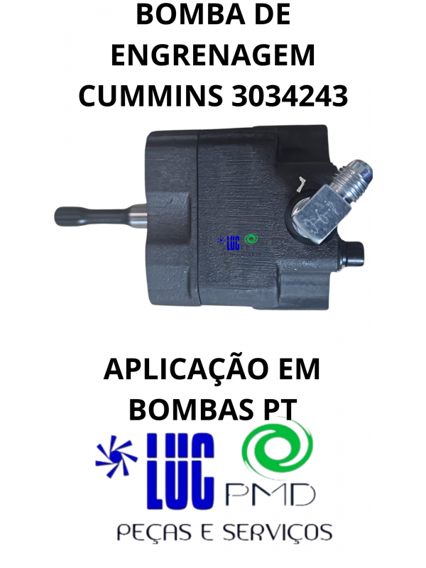 BOMBA DE ENGRENAGEM CUMMINS 3034243