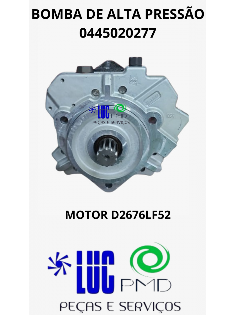BOMBA DE ALTA PRESSÃO 0445020277