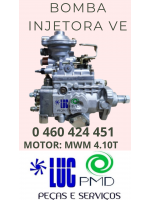 Bomba injetora VE 0 460 424 451 MWM 