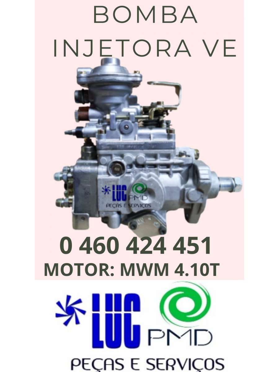 Bomba injetora VE 0 460 424 451 MWM 