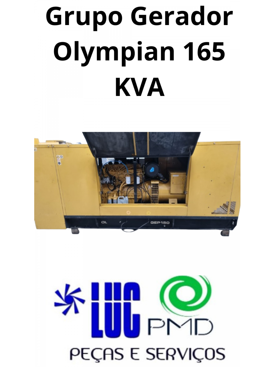 Grupo Gerador Olympian 165 KVA