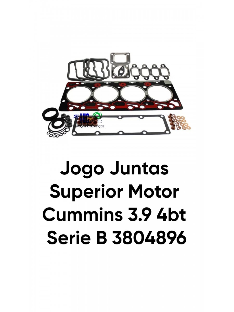 Jogo Juntas Superior Motor Cummins 3.9 4bt Serie B 3804896