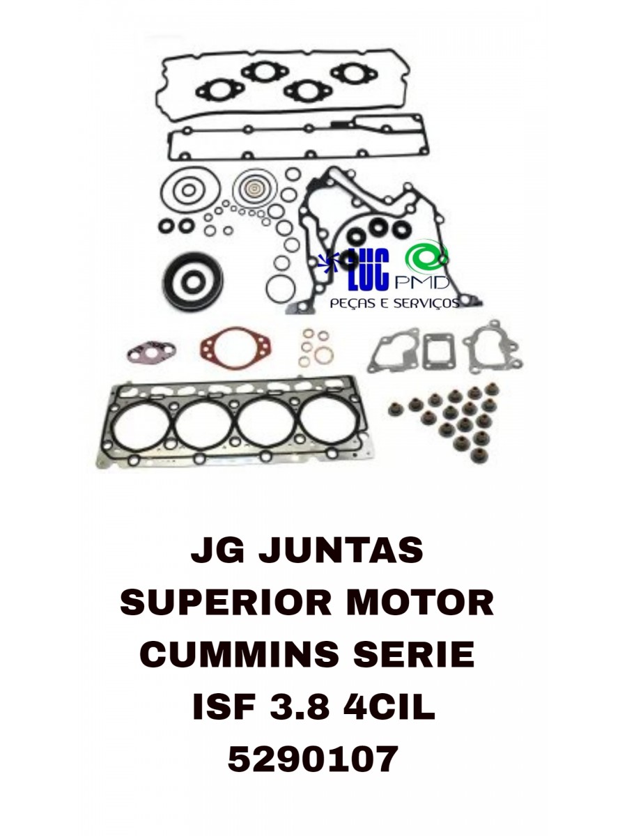 JG JUNTAS SUPERIOR MOTOR CUMMINS SERIE ISF 3.8 4CIL 