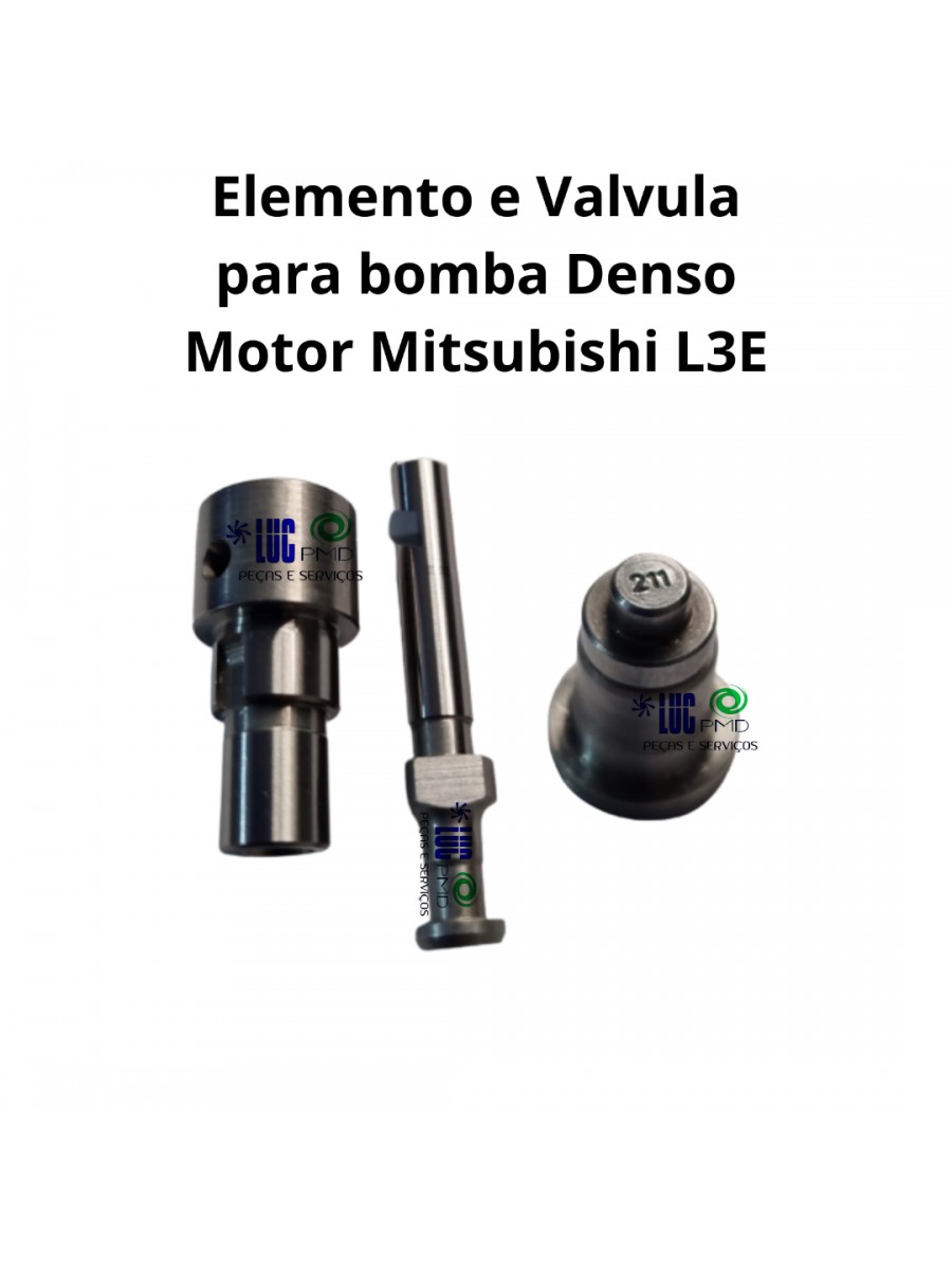 Elemento e Válvula  para bomba denso Motor Mitsubishi L3E