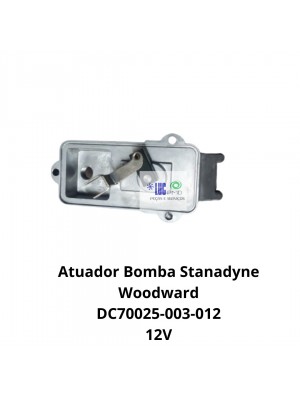 Atuador bomba Stanadyne DC70025-003-012 12V