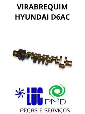 Virabrequim Hyundai D6AC