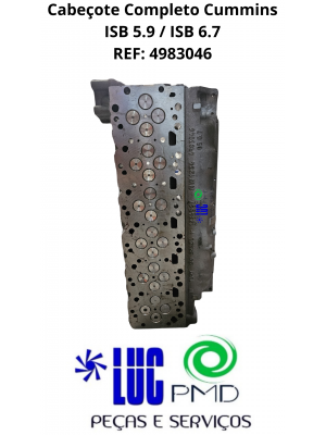 Cabeçote Completo Cummins ISB 5.9 / ISB 6.7 