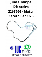 Junta Tampa Dianteira 2268766 - Motor Caterpillar C6.6