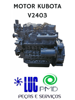 MOTOR KUBOTA V2403 Á BASE DE TROCA 