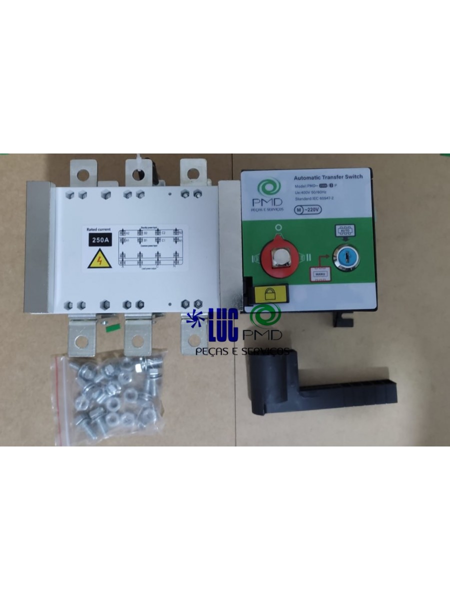 Chave de transferência eletrônica Vsq3-250A 3P