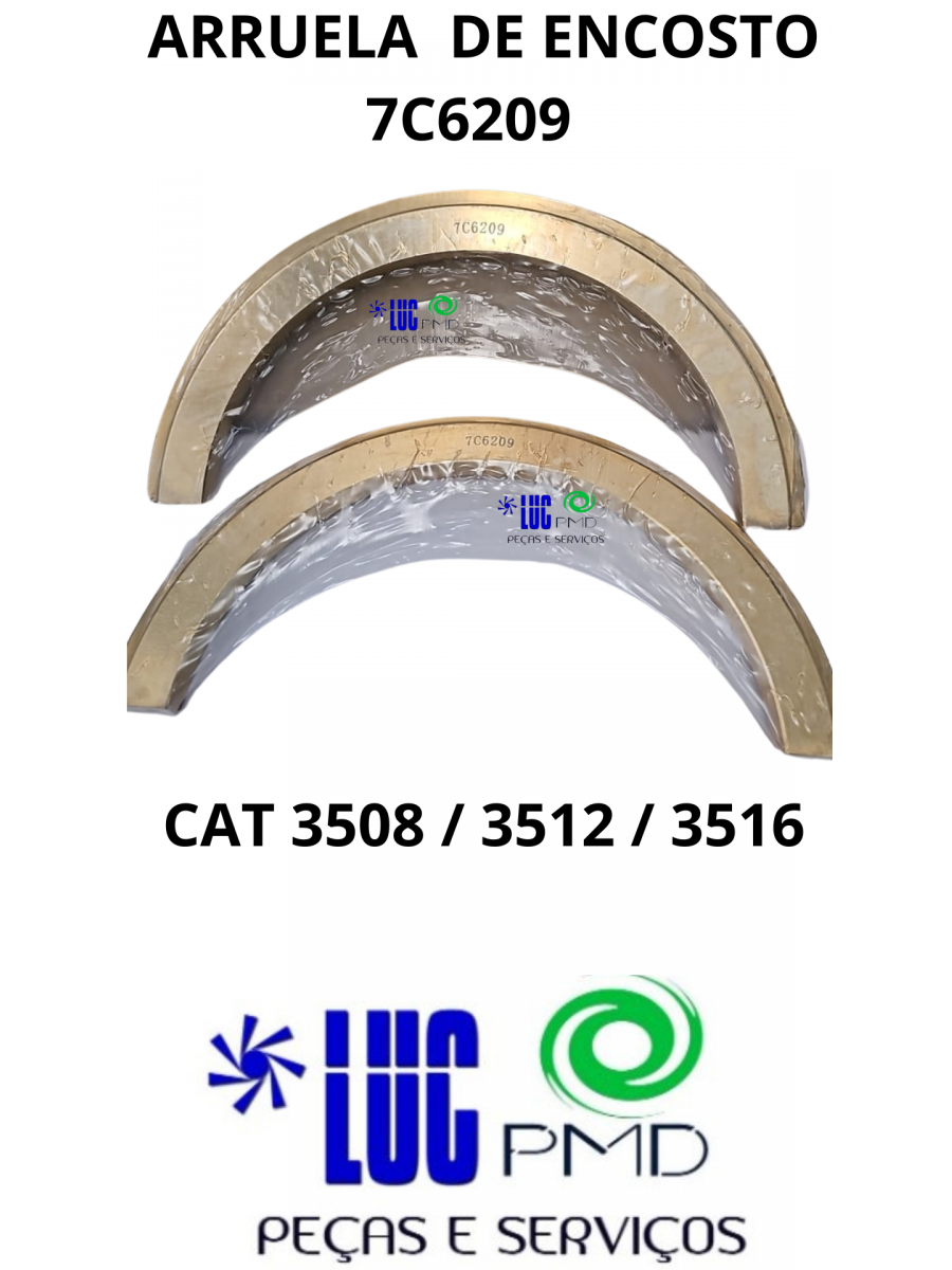 Arruela  de encosto 7c6209 
