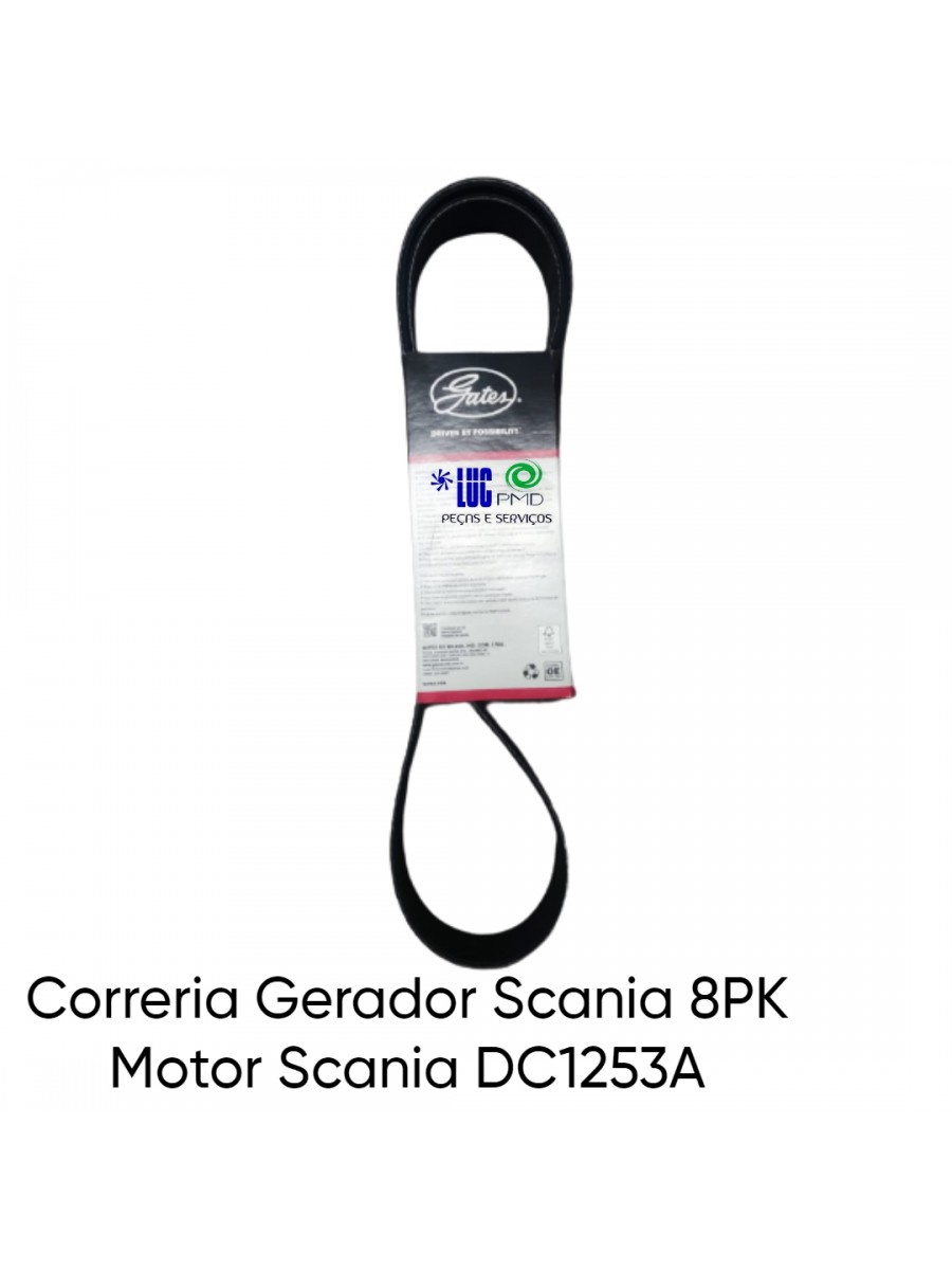 Correria Gerador Scania 