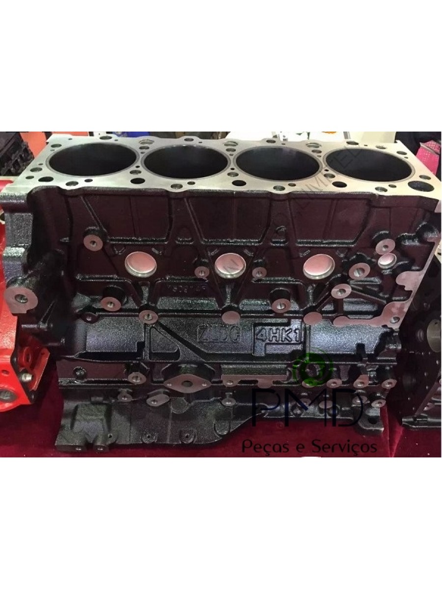 Bloco JCB Motor Isuzu 4HK1